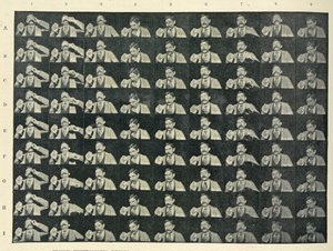 Edison kinetoscopic record of a sneeze by William Kennedy Laurie Dickson